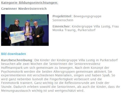 Text Vorsorgepreis 2010